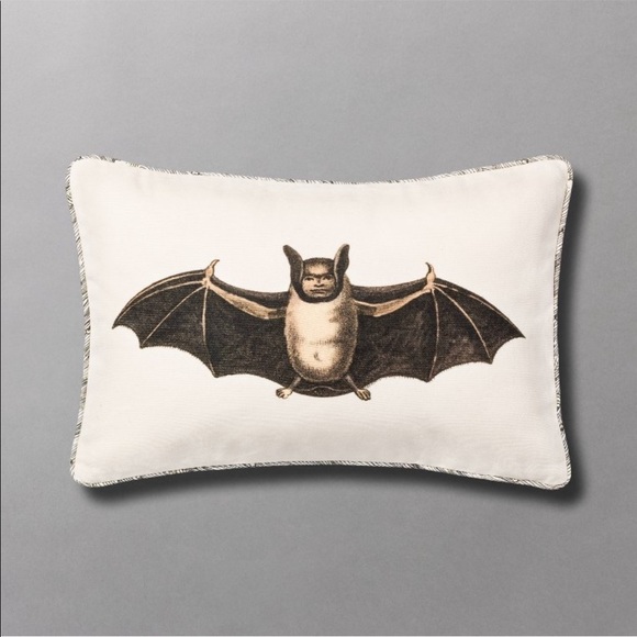 NWT SOLD OUT! John Derian Bat Nap Pillow - Picture 2 of 5